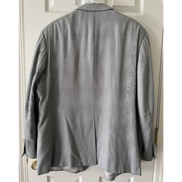 RALPH LAUREN Men's Light Blue 100% Bamboo Sports Coat Jacket Blazer Sz 48R - Picture 3 of 14